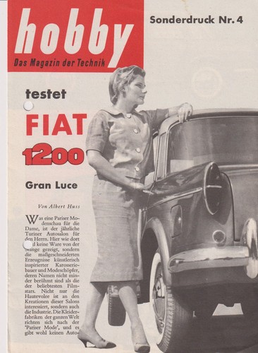 Fiat 1200 gran - 1200, luce