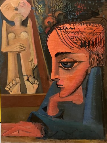 Jean fabris huile sur toile - jean,