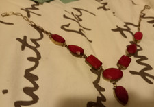 Collana argento e radice