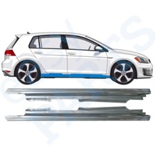 VOLKSWAGEN GOLF 7 VII 2012- 5 PORTE RIPARAZIONE BATTITACCO COMPLETO PANNELLO OSCILLANTE / COPPIA