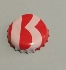 AA7 - Anonimo Rosso Bianco tappo corona birra Beer bottle chapa  Kronkorken