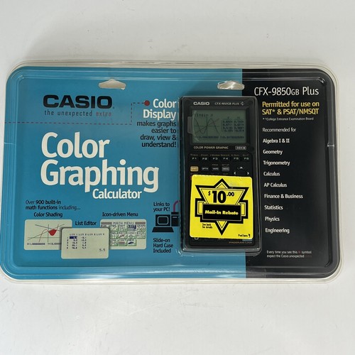 Casio cfx 9850gb plus - casio, cfx-9850gb