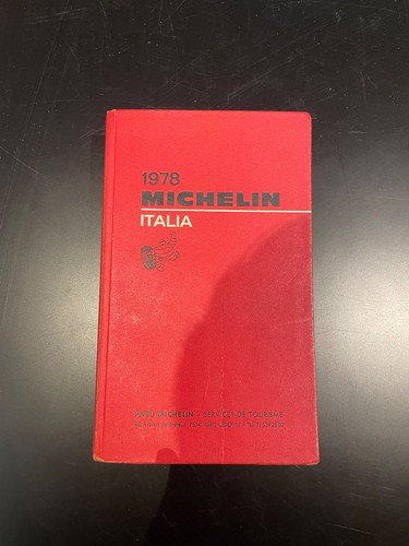 Michelin guide italia 1978 - michelin,
