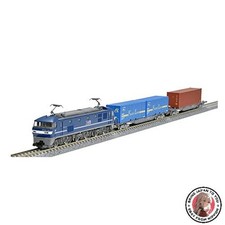 NUOVO treno container Tomytec calibro N EF210 set 3 vagoni 98394 modello ferr...