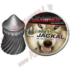 PIOMBINI UMAREX JACKAL CALIBRO 4.5 TESTA DOMED 500 PALLINI PER PISTOLA CARABINA