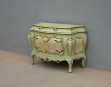 Comò cassettone stile Luigi XV laccato veneziano, '900!