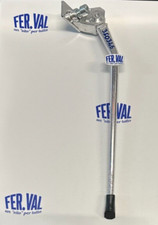 CAVALLETTO BICI ALLUMINIO  LATERALE ATTACCO CENTRALE AL TELAIO SLIM  BIKE 350346