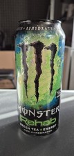 LATTINA MONSTER ENERGY DRINK REHAB GREEN TEA FULL CANS SIGILLATA SKU0113