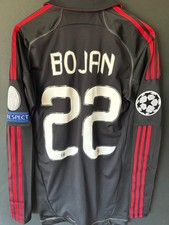 Bojan Milan match issued shirt