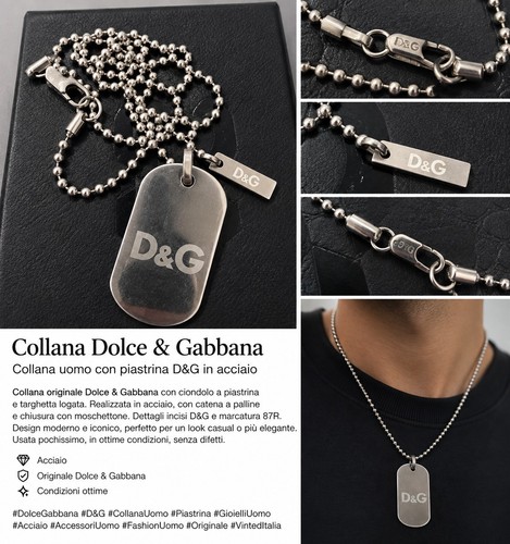 Dolce gabbana g collana - d&g,