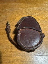 Custodia in cuoio per bussola da ufficiale inglese marcata 1918