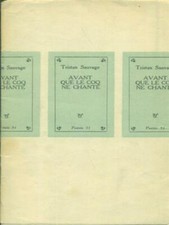 AVANT QUE LE COQ NE CHANTE PRIMA EDIZIONE  SAUVAGE TRISTAN