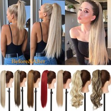 Clip coda di cavallo vera