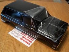 Adatto per Traxxas TRX-4 1/10 1972 K5 Chevy Blazer nero corpo senza clip e gabbia interna