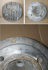 Testa Usata per Cilindro Vespa GL 150 Logo quadro originale dell'epoca come foto