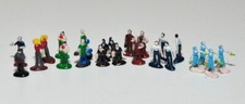 Lotto miniatura personaggi vari diorama ferroviario scala N