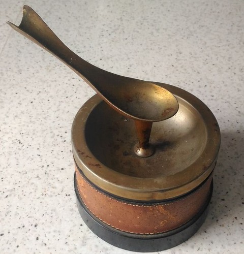 Antique pipe holder tobacco - holder,