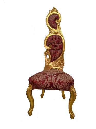 Poltrona sedia trono stile - poltrona,