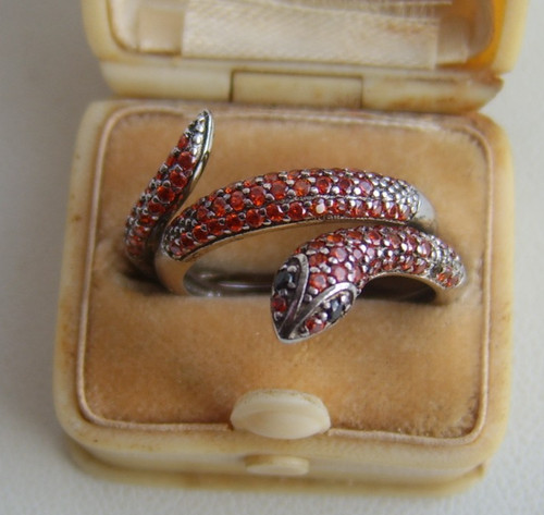 Anello serpente vintage - serpente,