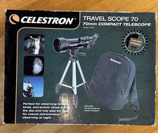 Celestron Travelscope 70 Telescopio Rifrattore 70mm - Nero - OTTIME CONDIZIONI!