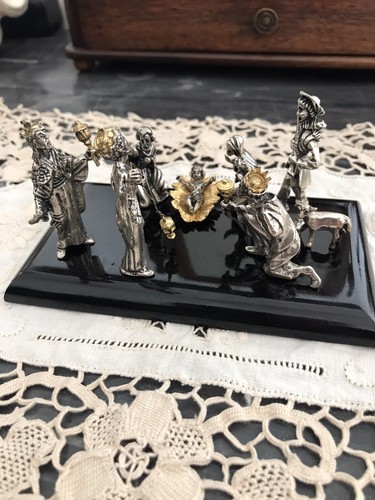 Presepe vintage argento - vintage, 800