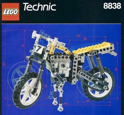 Lego technic 8838 shock cycle - technic,
