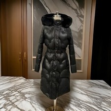 Piumino lungo donna cappuccio
