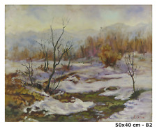 QUADRO AD OLIO SU TAVOLA