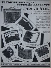 Publicité presse 1932 - de,