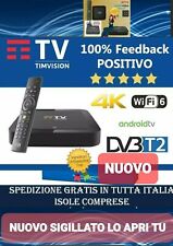 Tim Vision tim Box Sagemcom 2021 decoder dvb T2 android 4k netflix dazn NUOVO