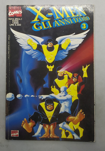 Men gli anni oro - x-men, 3