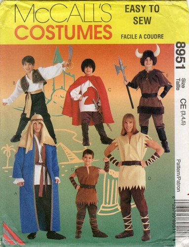 Mccall 8951 costumi - 8951,