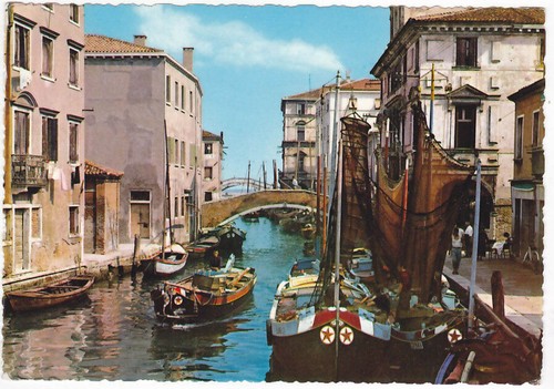 Chioggia venezia canal - -,
