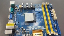 Scheda madre Asrock N68c-gs fx +CPU Amd 64 X2 Parti di ricambio o non funzionant