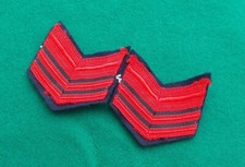Regio Esercito Italiano WW2 Carabinieri M40 Manica Ranghi Coppia Originale