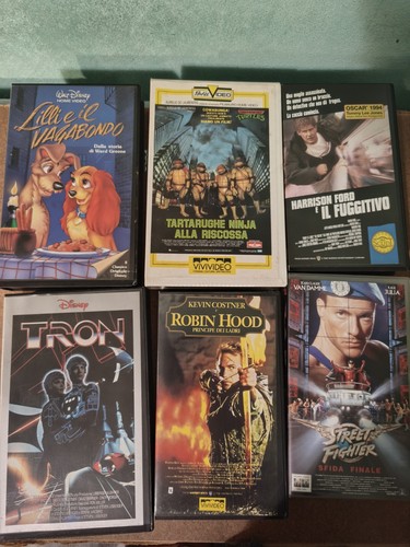 Videocassette vhs streer - 6,