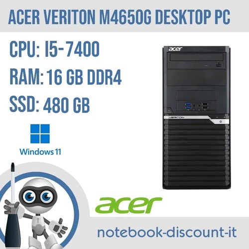 Acer veriton m4650g - acer,