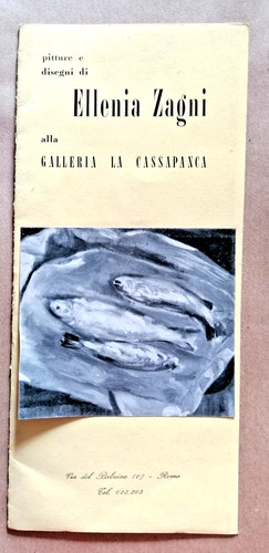 1956 invito mostra ellenia - 1956,