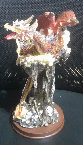 Statua modello fantasy drago - 1,