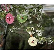 SET 3 CONIGLIETTI  PASQUALI AD UNCINETTO