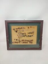 Vintage esche pesca a Mosca Fly fishing bait baits 68 Pieces pezzi mosche