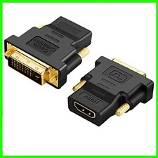 ADATTATORE CONVERTITORE DA DVI-D DUAL LINK MASCHIO A HDMI FEMMINA CAVO PER PC TV