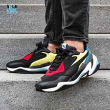 PUMA Mens Sneakers Black Red