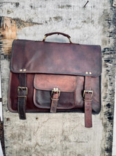 Borsa da uomo vintage in pura