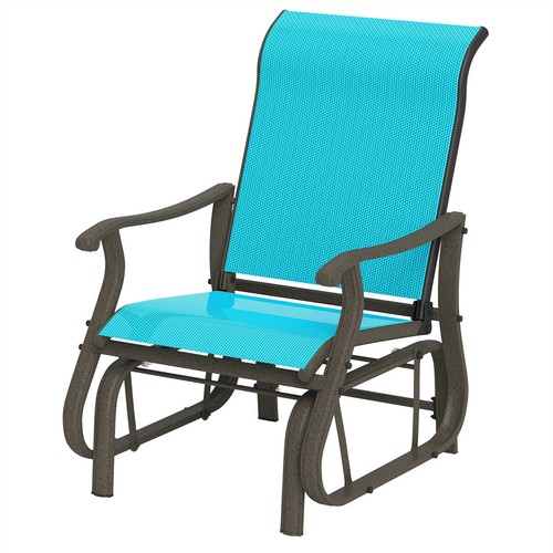 Glider chair curved - curved, back