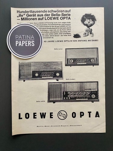 Loewe opta radio - opta,