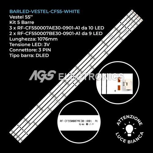 Kit barre strip led tv - barre,