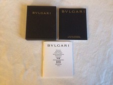 Lotto Libretti - Corredo Completo Orologi Bulgari