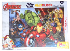 Puzzle Marvel Avengers 108 pz, Dimens: 50x70 cm. - Lisciani.