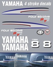 Motore fuoribordo YAMAHA 8hp 4 tempi POWER TILT